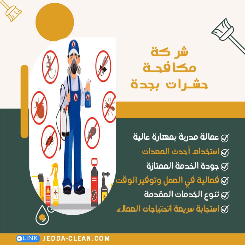 شركة مكافحة حشرات بجدة
